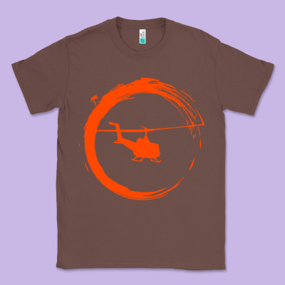 Helicopter Classic Tee Designed By Artisfamous