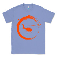Colony Blue helicopter Classic Tee - artisFamous