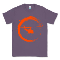 Lavender helicopter Classic Tee - artisFamous
