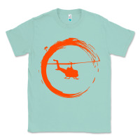Seafoam helicopter Classic Tee - artisFamous