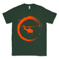 Sports Green helicopter Classic Tee - artisFamous