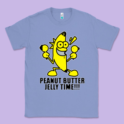 Peanut Butter Jelly Time Banana Classic Tee Designed By Artisfamous