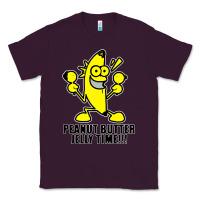 Plum peanut butter jelly time banana Classic Tee - artisFamous
