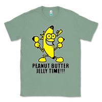 Sage peanut butter jelly time banana Classic Tee - artisFamous