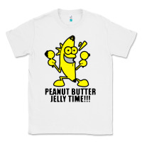 White peanut butter jelly time banana Classic Tee - artisFamous