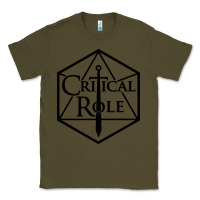 Army Green critical role Classic Tee - artisFamous