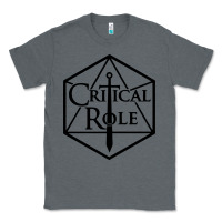 Charcoal Heather critical role Classic Tee - artisFamous