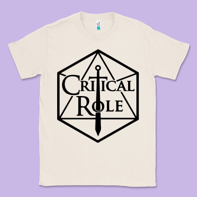 Critical Role Classic Tee Designed By Artisfamous
