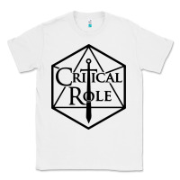 White critical role Classic Tee - artisFamous