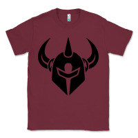 Burgundy darkstar skateboards Classic Tee - artisFamous
