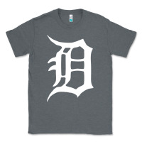 Charcoal Heather detroit Classic Tee - artisFamous