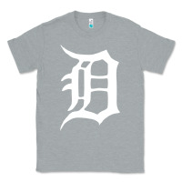 Heather Grey detroit Classic Tee - artisFamous