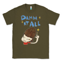 Army Green Damm It All Classic Tee - artisFamous