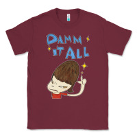 Burgundy Damm It All Classic Tee - artisFamous