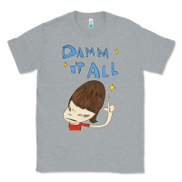 Heather Grey Damm It All Classic Tee - artisFamous