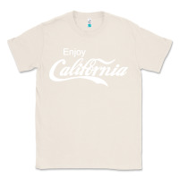 Natural enjoy california Classic Tee - artisFamous