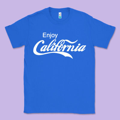 Enjoy California Classic Tee Designed By Artisfamous