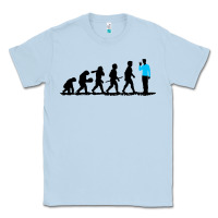 Dusty Blue evolution spock Classic Tee - artisFamous