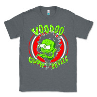 Charcoal Heather voodoo glow skulls Classic Tee - artisFamous