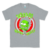 Heather Grey voodoo glow skulls Classic Tee - artisFamous