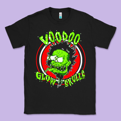 Voodoo Glow Skulls Classic Tee Designed By Artisfamous