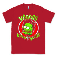 Red voodoo glow skulls Classic Tee - artisFamous