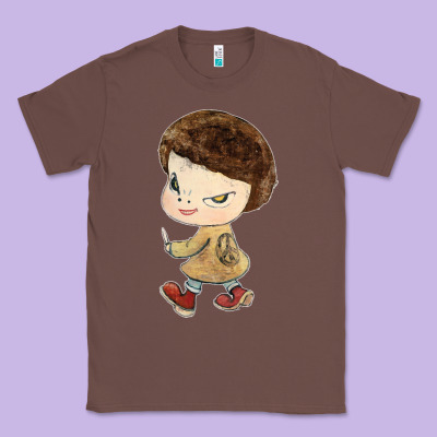 Little Yoshitomo Knives Classic Tee Designed By Artisfamous