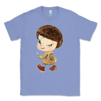 Colony Blue Little Yoshitomo Knives Classic Tee - artisFamous