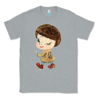 Heather Grey Little Yoshitomo Knives Classic Tee - artisFamous