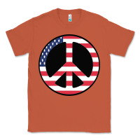 Copper United states peace symbol Classic Tee - artisFamous