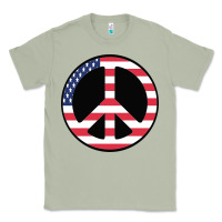 Matcha United states peace symbol Classic Tee - artisFamous