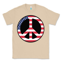 Mushroom United states peace symbol Classic Tee - artisFamous
