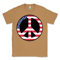 Toasted Coconut United states peace symbol Classic Tee - artisFamous