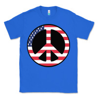 True Royal United states peace symbol Classic Tee - artisFamous
