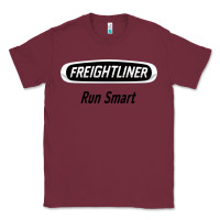Burgundy freightliner run smart Classic Tee - artisFamous