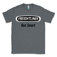 Charcoal Heather freightliner run smart Classic Tee - artisFamous