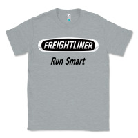 Heather Grey freightliner run smart Classic Tee - artisFamous
