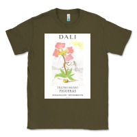 Army Green DALI teatro museo figueras Classic Tee - artisFamous