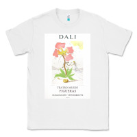 White DALI teatro museo figueras Classic Tee - artisFamous