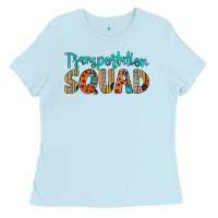 Baby Blue transportation squad Ladies Tee - Artiststas
