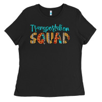 Black transportation squad Ladies Tee - Artiststas