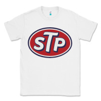 White stp motor oil distressed Classic Tee - artisFamous