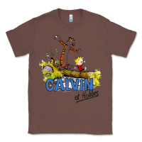 Chestnut calvin hobbes Classic Tee - artisFamous