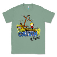Sage calvin hobbes Classic Tee - artisFamous