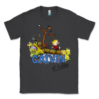 Smoke calvin hobbes Classic Tee - artisFamous