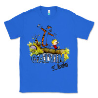 True Royal calvin hobbes Classic Tee - artisFamous
