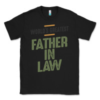 Black World's Greatest Father-In-Law - Dad and Grandpa Classic Tee - artisFamous