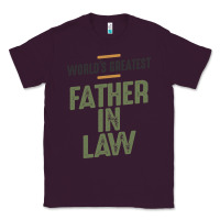Plum World's Greatest Father-In-Law - Dad and Grandpa Classic Tee - artisFamous