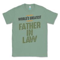 Sage World's Greatest Father-In-Law - Dad and Grandpa Classic Tee - artisFamous