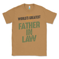 Toasted Coconut World's Greatest Father-In-Law - Dad and Grandpa Classic Tee - artisFamous
